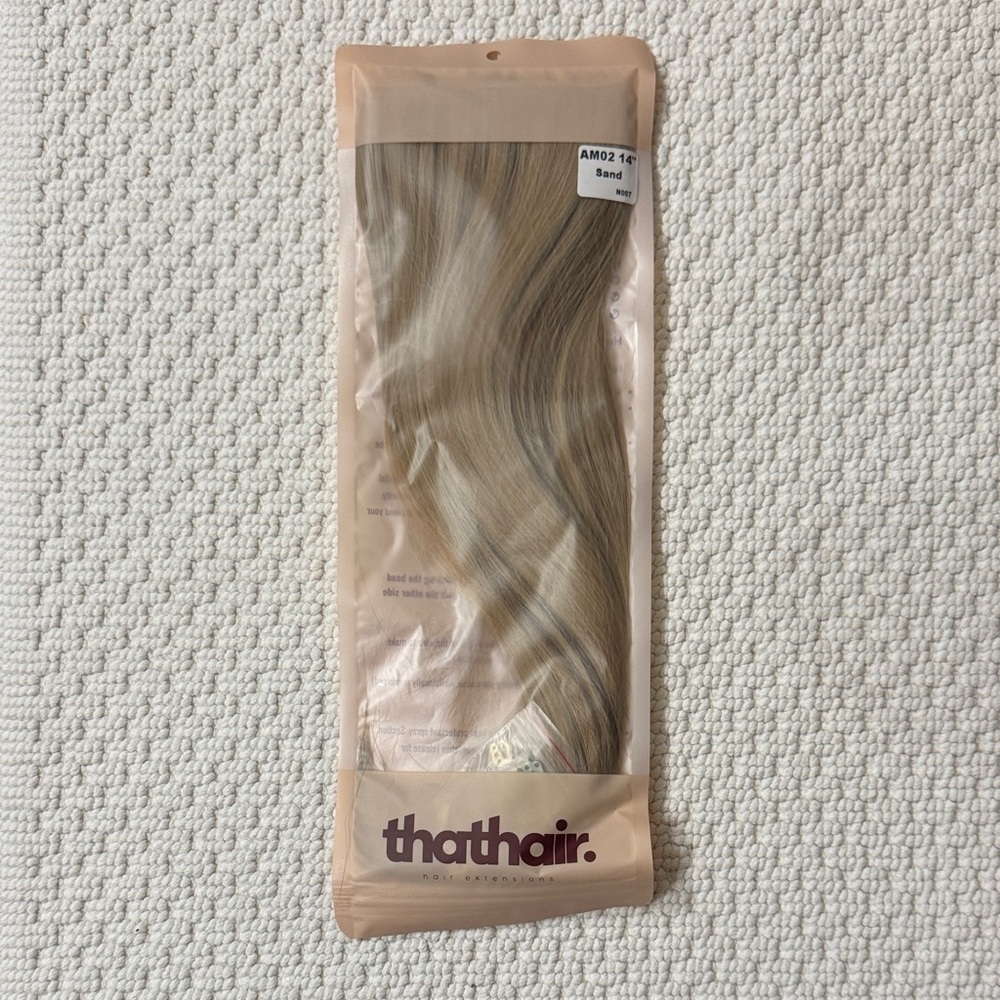 Sandy Blonde Hair Extension
